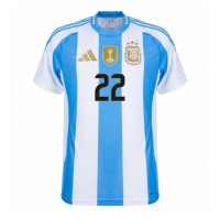 Argentinien Lautaro Martinez #22 Fußballbekleidung Heimtrikot Copa America 2024 Kurzarm